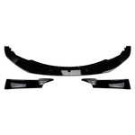 For BMW 1 Series F20 F21 M Sport Style 2012-2014 Canard Cover Trim Splitter Front Bumper Lip Spoiler Auto Body Kits Accessories