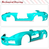 Prepreg Dry Carbon Car Side Skirts Extensions Lip Splitters Spoiler For Porsche 911 Turbo S 2019-2023 Car Door Guard Body Kit
