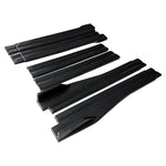 For VW Passat B7 2011-2015 Car Front Bumper Lip Body Kit Chin Spoiler Protector Side Skirts Extensions Rear Wrap Angle Accessory