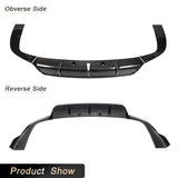 Car Rear Bumper Diffuser Lip Spoiler Carbon Fiber for BMW X5 G05 M-Sport 2019 2020 Rear Diffuser Apron Lip Splitter Body Kit FRP