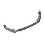 Carbon Fiber Front Bumper Lip Spoiler For Audi A4 S4 B9 2017 2018 Double Layer Head Extension Chin Protector Car Styling FRP