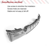 Carbon Fiber/FRP Car Rear Bumper Diffuser Lip Spoiler for BMW 2 Series F22 F23 2-Door M Sport 2014-2017 Rear Diffuser Body Kit