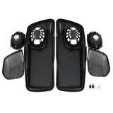 Motorcycle Saddle Bag Lids 5"X7" Speaker For Harley Touring Electra Road Glide King FLH FLTR FLHX FLHR FLHTK FLHRC FLHT 14-23