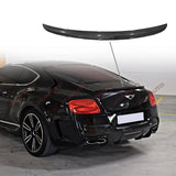 VOR Style Carbon Fiber Rear Spoiler For 12-14 Bentley GT GTC Facelift Rear Trunk Duck Tail Wing Part