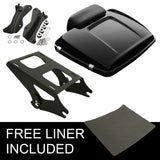 Motorcycle Razor Pack Trunk Backrest Mount Rack Docking Hardware For Harley Tour Pak Touring Electra Street Road Glide 2014-2024