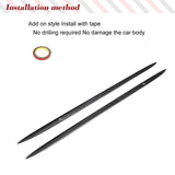 Car Side Skirts Body Kits for Mercedes Benz CLS Class W218 Sport CLS63 AMG CLS400 CLS550 2014-2018 Carbon Fiber Side Skirts