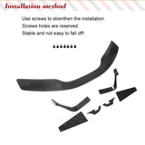 Carbon Fiber Rear Spoiler Fits for Mclaren 540c 570s 2-Door 2015-2019 Custom Parts Trunk Lip Spoiler Rear Wing Spoiler Body Kits