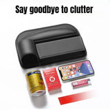 Car Seat Gap Storage Box Multifunctional Storage Bag PU Leather Large Capacity Gap Filling for Phone Card Car Storage Supplies
