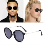 Metal Round Retro Sunglasses