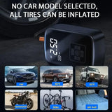 1pc Wireless Car Air Compressor Air Pump Electric Tire Inflator Pump for Motorcycle Bicycle Boat AUTO Tyre Balls Inflatable