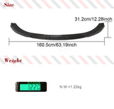 Car Front  Bumper Lip Spoiler for BMW i3 I01 Hatchback I3 2018 - 2020 Carbon Fiber Front Bumper Lip Chin Spoiler Car Body Kits