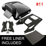 Motorcycle 5.5" Razor Tour Pack Trunk For Harley Touring Tour Pak Road King CVO Electra Street Glide FLHX FLHR FLHXS 2014-2023