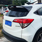 For Honda VEZEL Hatchback 2016-2020 Rear Trunk Lid Car Wings Ducktail Lip Spoiler Black Carbon Tuning Exterior Accessories Part