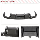 Carbon Fiber Rear Bumper Diffuser Lip Spoiler for Audi S4 Sedan 4 Door 2013 - 2016 B8.5 Car Rear Bumper Diffuser Lip Spoiler