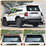 Toyota Land Cruiser Prado LC250 2024 2024 Car Parts with Lights Rear Tail Spoiler Rear Top Wing