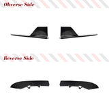 Car Rear Canards for BMW 3 Series F30 M Sport  2012-2018 Carbon Fiber Spoiler Rear Splitters Bumper Flaps Bumper Aprons