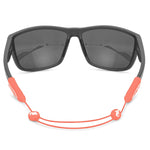 Pilotfish No Tail Adjustable Eyewear Retainer Cable Strap: Sunglasses, Eyeglasses, Glasses 14 Inch Salmon
