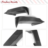 Carbon Fiber Car Front Bumper Canards Lip Splitters Flaps Cupwings for BMW 6 Series F06 F12 F13 M tech M sport 2012-2019 Spoiler