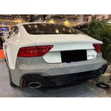 PP plastic 2012-2018 A7 upgrade C8 RS7 2023 wide body design car bumpers engine hoods old to new bodykit for Audi A7 body kit