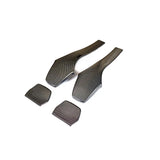 Carbon Fiber Car Inner Seat Back Covers Trims For BMW F80 M3 F82 F83 M4 F87 M2 M2C Sedan Coupe Convertible 2014 - 2018 Seat Back