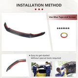 Carbon Fiber Car Front Bumper Lip Splitters for BMW F80 M3 F82 F83 M4 2014-2019 Racing Front Lip Spoiler