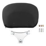 Soft Leather Sissy Bar Backrest Pad Fit For Harley Touring Street Road Glide 1997-2024