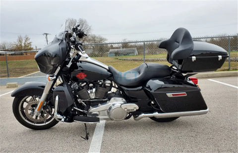 Motorcycle Waterproof ABS Tail Top Case Box for Harley Davidson King tour pack Pak 2014 2020 2021