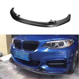 EXOT Carbon Fiber Car Front Bumper Lip Splitter Diffuser Lip for  F22 M2 M235i 2 Series 2012 2013 2014 2015 2016 2017 2018