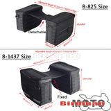 Motorcycle Saddle Storage Bags 1680 Denier Ballistic Nylon Tool Luggage Saddlebags For Harley Softail Dyna Sportster 1200 883