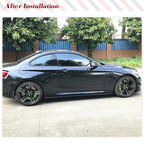 Carbon Fiber Side Skirts for BMW F87 M2 Coupe 2016-2020 Rocker Panels Side Trim Spoiler Side Skirt Extensions Car Body Kits