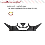 Car Rear Bumper Diffuser For BMW 2 Series G87 M2 Coupe 2022-2024 Real Carbon Fiber Car Rear Bumper Diffuser Lip Bodykits