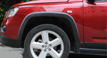 Full Size Fender Flares Wheel Arch Guard Trim For Jeep Compass 2011-2015 10pcs