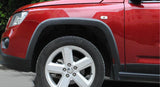 Full Size Fender Flares Wheel Arch Guard Trim For Jeep Compass 2011-2015 10pcs