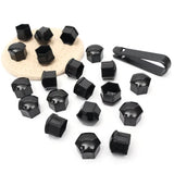 Car Wheel Nut Caps Auto Hub Screw Cover Black Silvery 17mm Bolt Rims Exterior Decoration Special Socket Protection Dust Proof