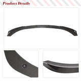 Car Front  Bumper Lip Spoiler for BMW i3 I01 Hatchback I3 2018 - 2020 Carbon Fiber Front Bumper Lip Chin Spoiler Car Body Kits