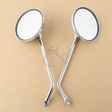 8mm Motorcycle Chrome Rear View Side Mirrors mirror For Honda CB1000 CB500 CB650 CB750 CB900