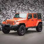 4PCS Black ABS Fender Flare Extension For Jeep For Wrangler JK 2007-2017 J401