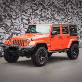 4PCS Black ABS Fender Flare Extension For Jeep For Wrangler JK 2007-2017 J401