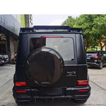 G Class W464 W463A Rear Lip Dry Carbon Fiber TC Style Exterior Accessories 2019 Year Up Rear Bumper Spoiler Rear Diffuser