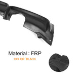 Carbon Fiber / FRP Car Rear Bumper Diffuser Lip Spoiler For BMW F30 F31 M Sport Bumper 2012 - 2017 Single Exhaust Two Outlet
