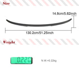 Car Rear Trunk Spoiler for BMW G06 X6 M50i F96 X6M 2019-2023 Dry Carbon Fiber Trunk Racing Spoiler Boot Lip Wing Car Boot Wing