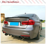 Carbon Fiber Trunk Spoiler Fits for BMW 3 Series F30 2012-2019 F80 M3 320i 325i 335i  2014-2018 Rear Boot Lid Highkick Wing Lip