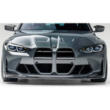 M3 M4 G80 G82 Bumper Spoiler Glossy Black Sport Style Front Bumper Lip Body Kit For BMW M3 M4 G80 G82 2020-2023 Car Accessories