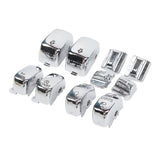 Hand Control Switch Housing Buttons Caps Fit For Harley Touring Road Glide Electra Street Glide 1996-2013 FLHT FLHTC FLHX FLTRX