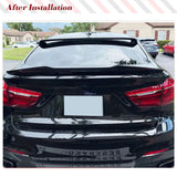 Carbon Fiber Rear Roof Spoiler for BMW X6 F16 F86 X6M 2015-2018 Car Rear Trunk Spoiler Wing Window Roof Spoiler Body Kits