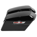 Motorcycle Hard Saddlebags For Harley Touring Road King Electra Glide Street Glide 2014-2024 Gunship Gray
