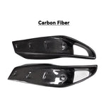 Carbon Fiber Car Front Bumper Fog Lamp Trim Cover Fog Lamp Sticker Cover Frame Trim for BMW 2015 - 2018 F85 X5M F86 X6M