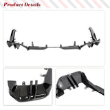 Car Rear Bumper Diffuser Spoiler Splitter Car Racing Kits Dry Cabom Car Rear Spoiler For BMW 5 Series I5 G60 M Sport V Pattern