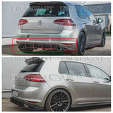 For Volkswagen Golf 7 VII MK7 GTI 2014-2017 Car Rear Lip Diffuser