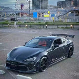 Universal Car-Styling Carbon Fiber Pattern Rear Trunk Spoiler GT Wing For Subaru BRZ Toyota 86 GT86 Spoiler